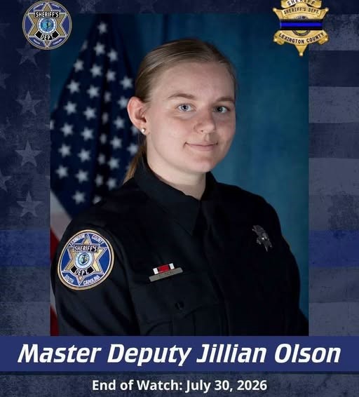 You are currently viewing Jillian Olson Obituary, Lexington County Sheriff’s Department Officer died during dive team training on Lake Murray last night